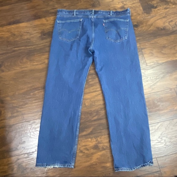 Levi’s 505’s Medium Wash Jeans 44/32 - Picture 2 of 9